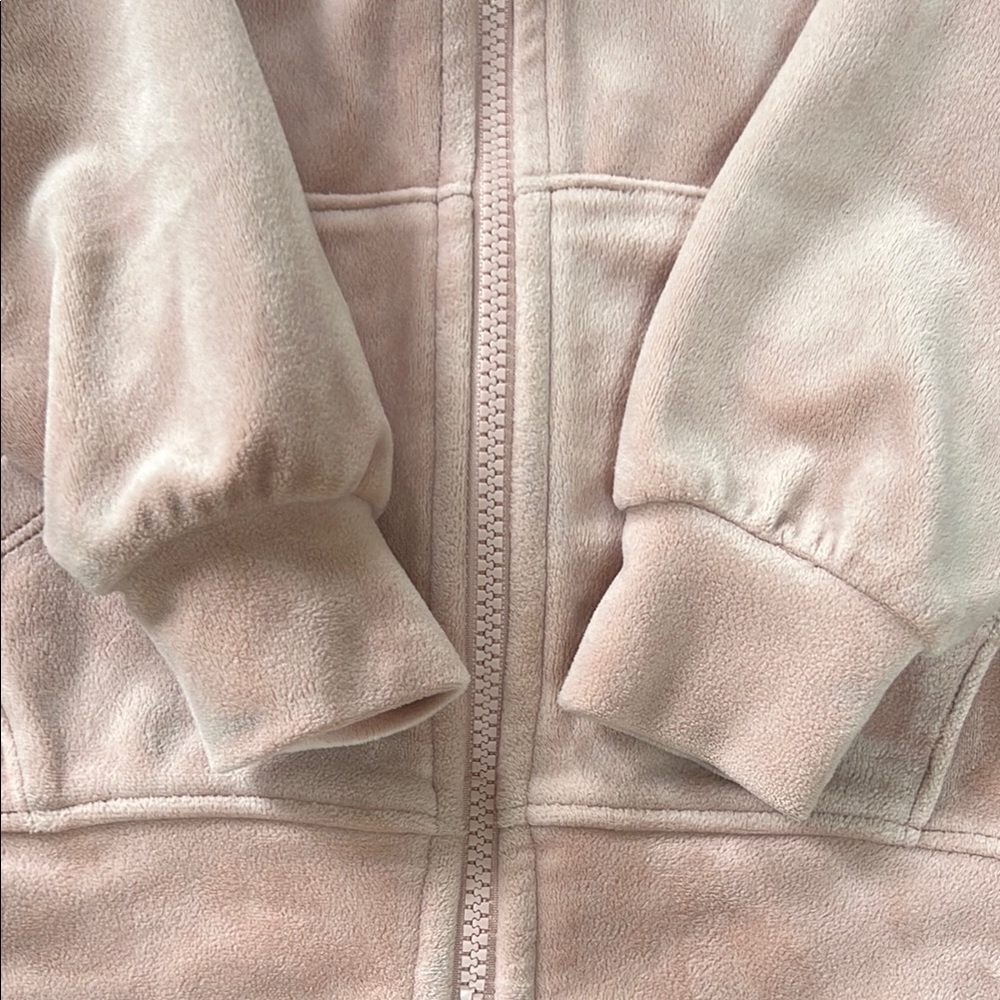 Tea Collection Pink Cozy Bear Ear Sweatshirt - Picture 3 of 5